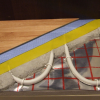 Izo-floor Padlófűtés alátét fólia beépítés