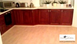 Referenciák - Tárnok - A konyha új burkolata – a laminált padló